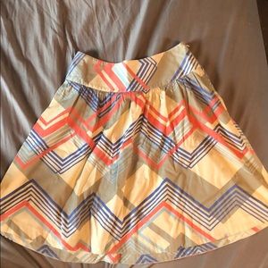 Merona size 6 side-zip skirt
